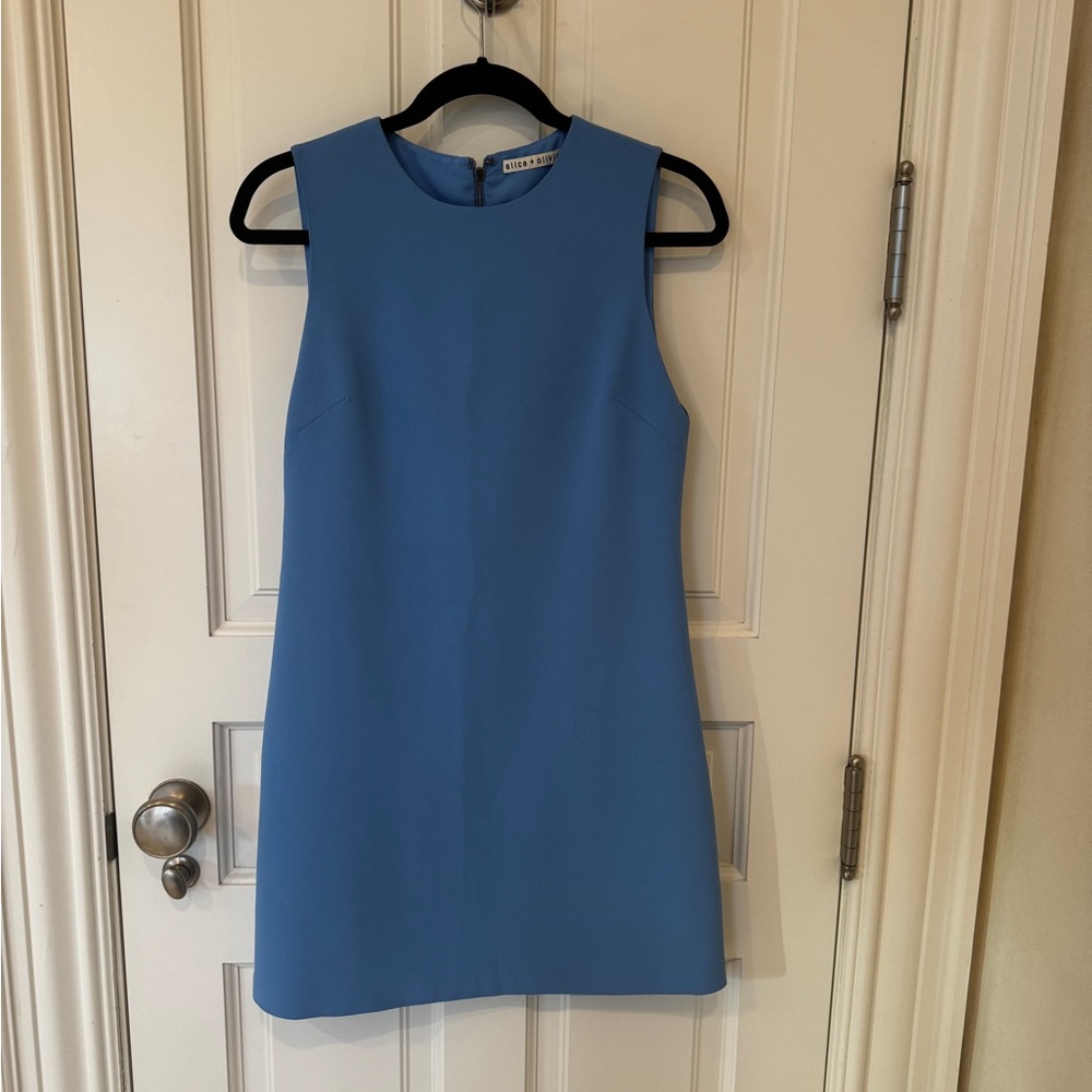 Alice * Olivia blue dress